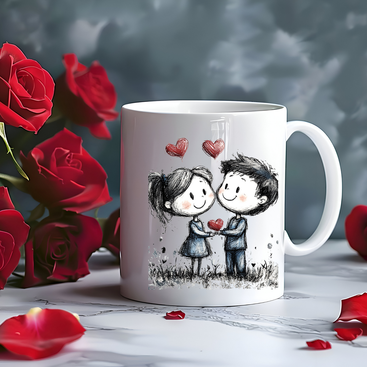 15oz Ceramic Mug Valentine