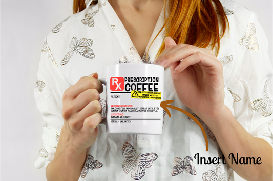 Rx Prescription Coffee Mug